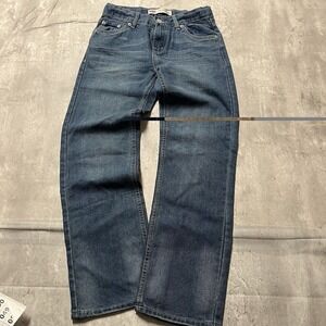 Levis Jeans Student 14Reg 27x29 Medium Wash 505 Regular Straight Leg Denim